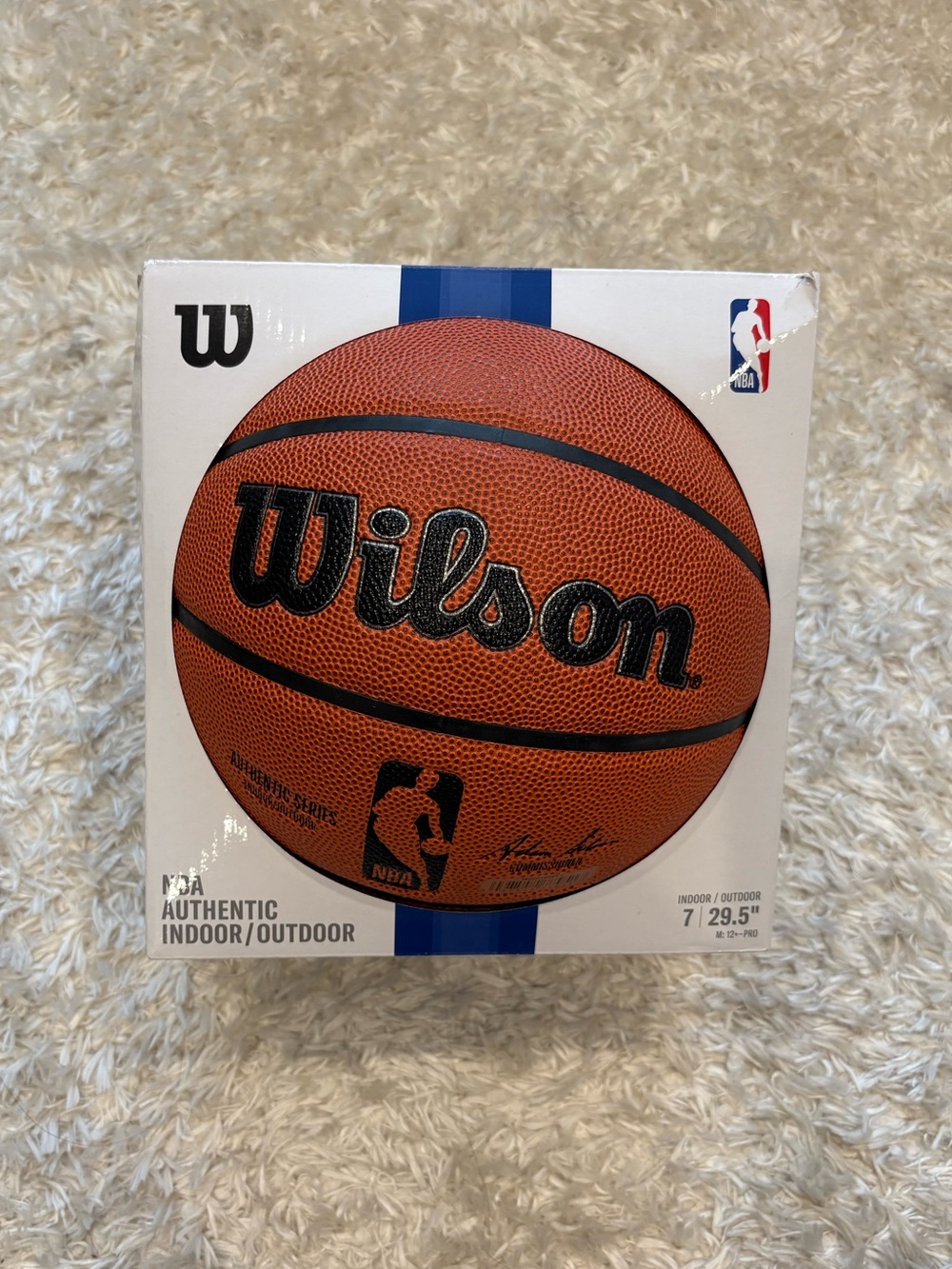 Wilson Original Orange Basketball NBA Indoor Outdoor Use Size 29.5 Standard